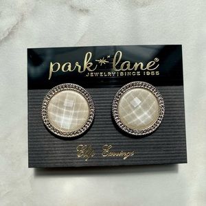 Park Lane Silver Studded Button Clip-on Earrings
